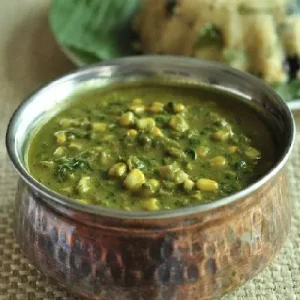 Corn Palak gravy