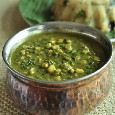 Corn Palak gravy